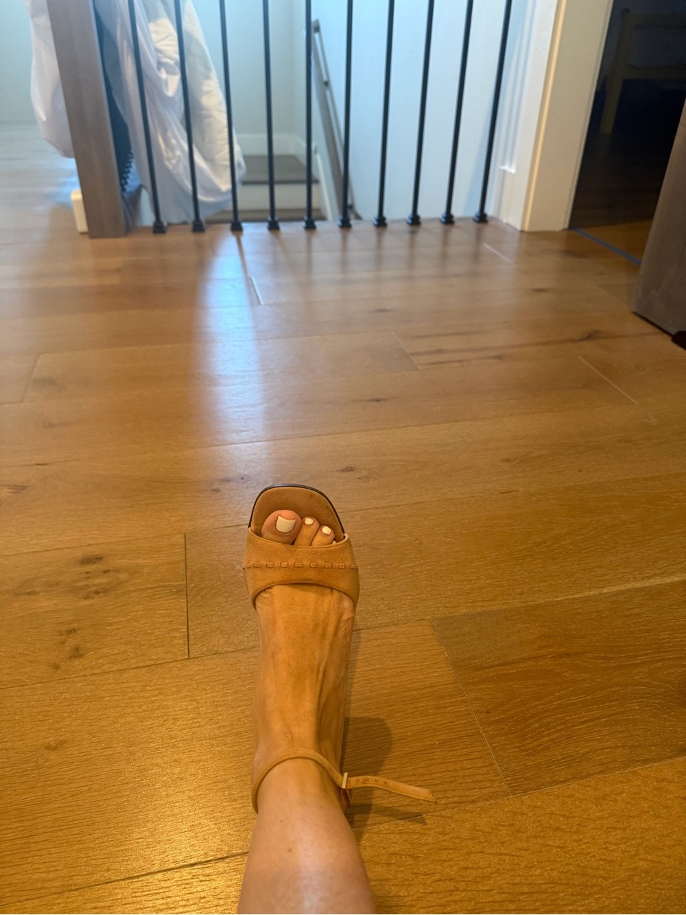 Gucci pink Suede Ankle-Strap Heels